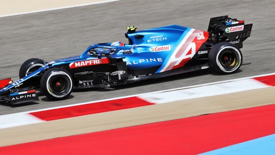 Esteban Ocon, en el Alpine Esteban Ocon, en el Alpine