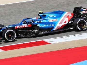 Esteban Ocon, en el Alpine Esteban Ocon, en el Alpine
