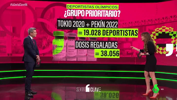 ¿Regalar dos dosis por cada olímpico vacunado? El plan de vacunación del COI de cara a los JJOO de Tokio