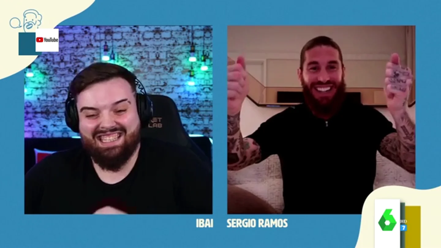 Sergio Ramos desvela ante Ibai Ramos la historia que esconde el resbalón de la Copa del Rey en 2011: "O tiraba la copa o me caía de espaldas" Sergio Ramos desvela ante Ibai Ramos la historia que esconde el resbalón de la Copa del Rey en 2011: "O tiraba la copa o me caía de espaldas"