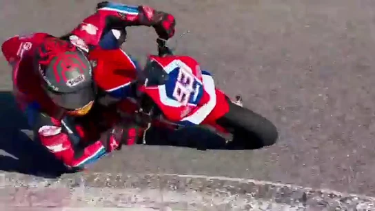 Márquez, en una minimoto Márquez, en una minimoto