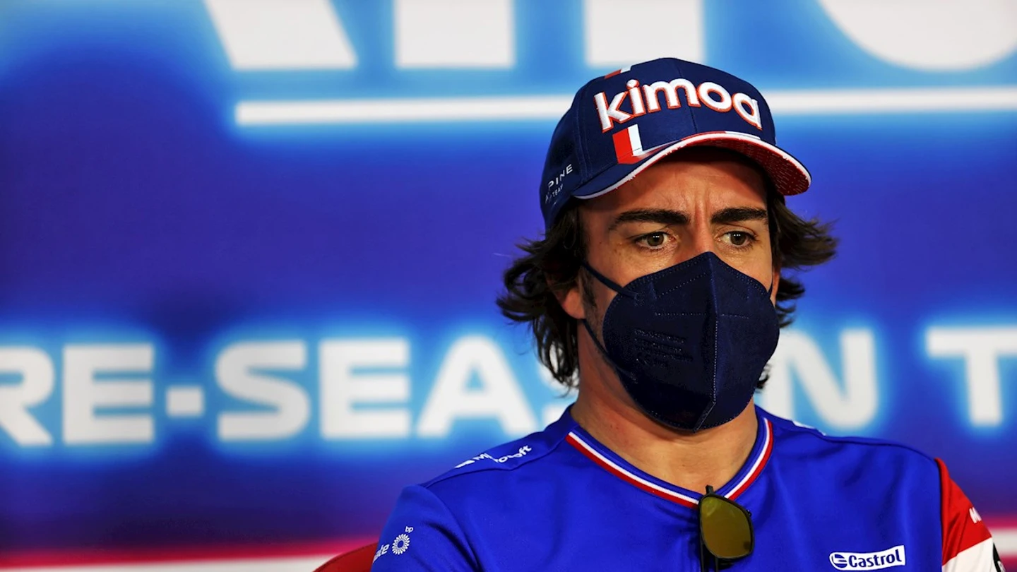 Fernando Alonso, en rueda de prensa Fernando Alonso, en rueda de prensa