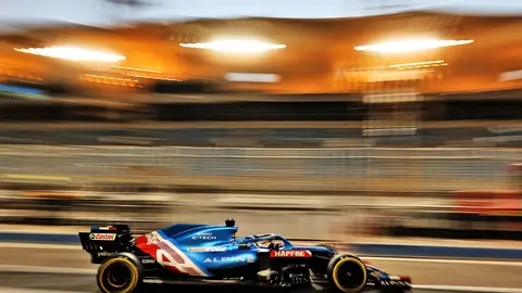 Estreno de Fernando Alonso con Alpine Estreno de Fernando Alonso con Alpine