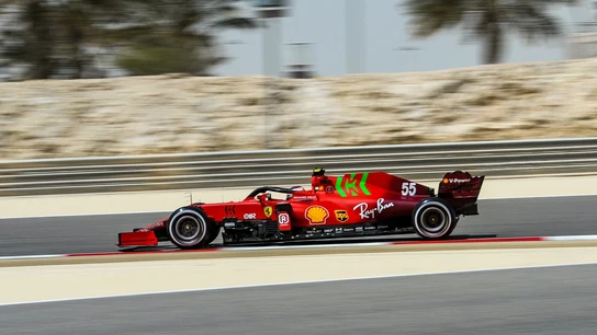 Carlos Sainz, en el Ferrari Carlos Sainz, en el Ferrari