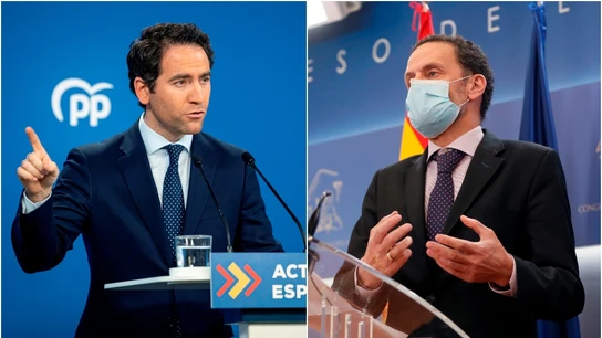 Teodoro García Egea y Edmundo Bal Teodoro García Egea y Edmundo Bal