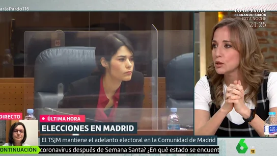 Tania Sánchez, en Liarla Pardo Tania Sánchez, en Liarla Pardo