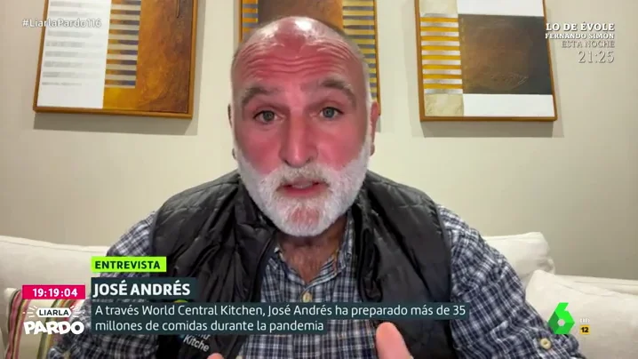 La crítica del chef José Andrés: "Si unos cocineros repartimos millones de comidas en un año, ¿qué no podrían hacer los gobiernos?"