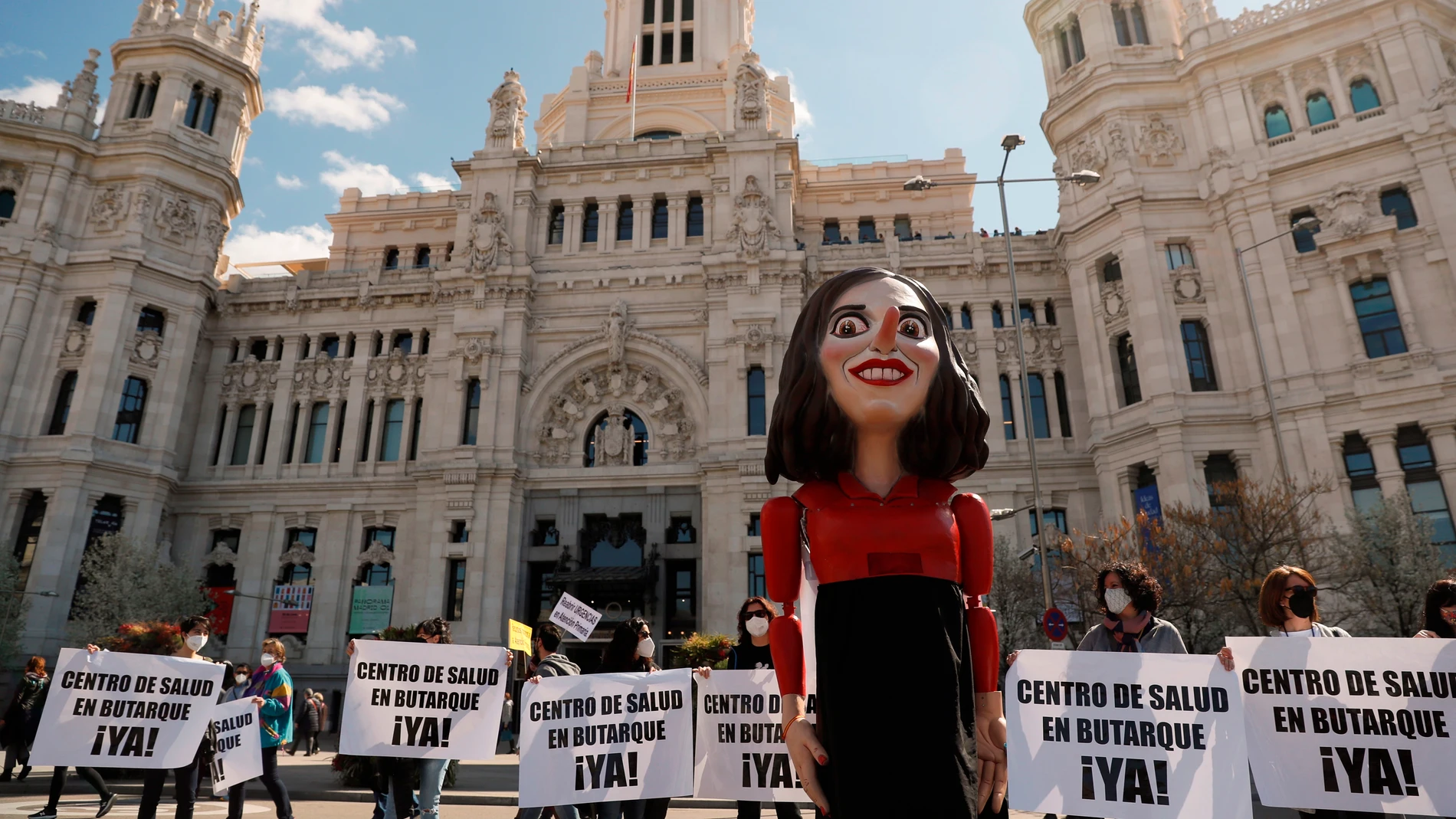 Protestas en defensa de la sanidad pública en Madrid