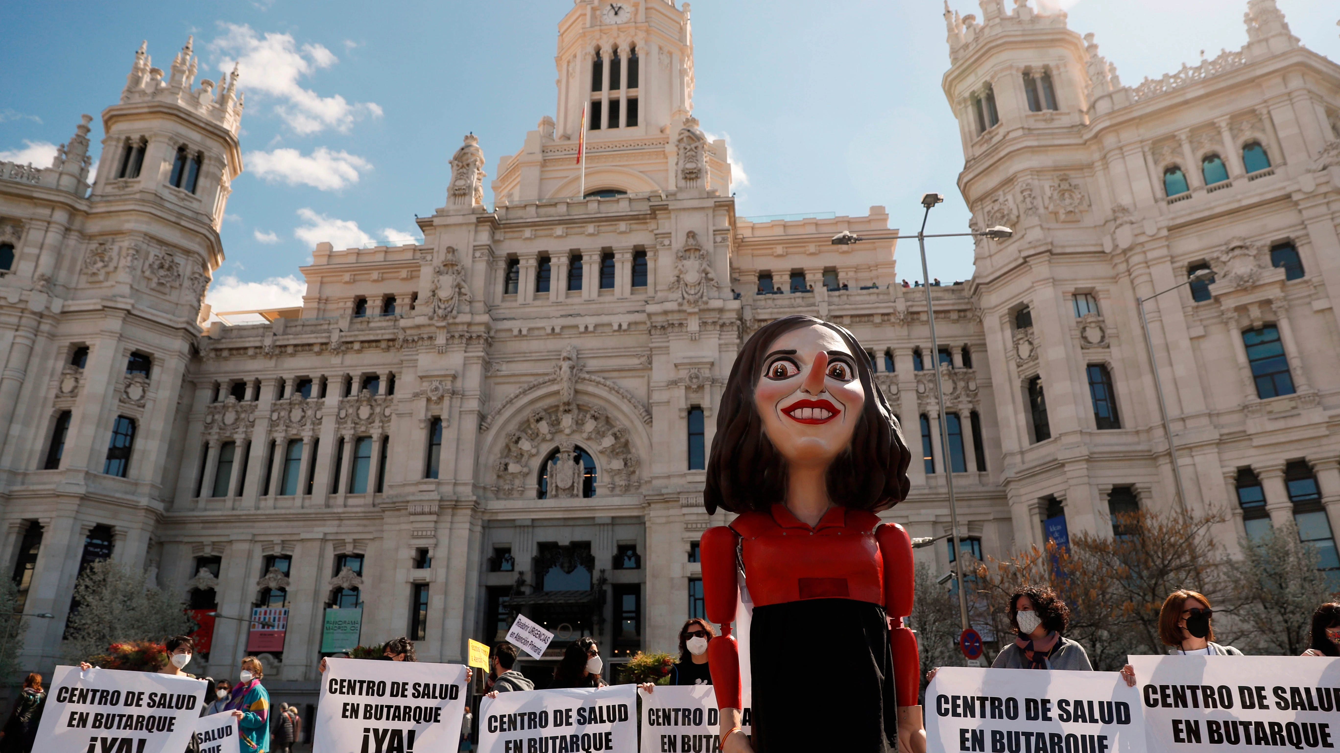 Protestas en defensa de la sanidad pública en Madrid