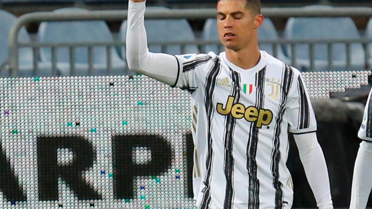 Cristiano Ronaldo, con la Juventus