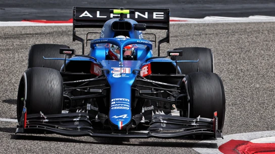 Esteban Ocon, en el Alpine Esteban Ocon, en el Alpine