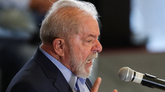 Lula da Silva, durante un acto Lula da Silva, durante un acto