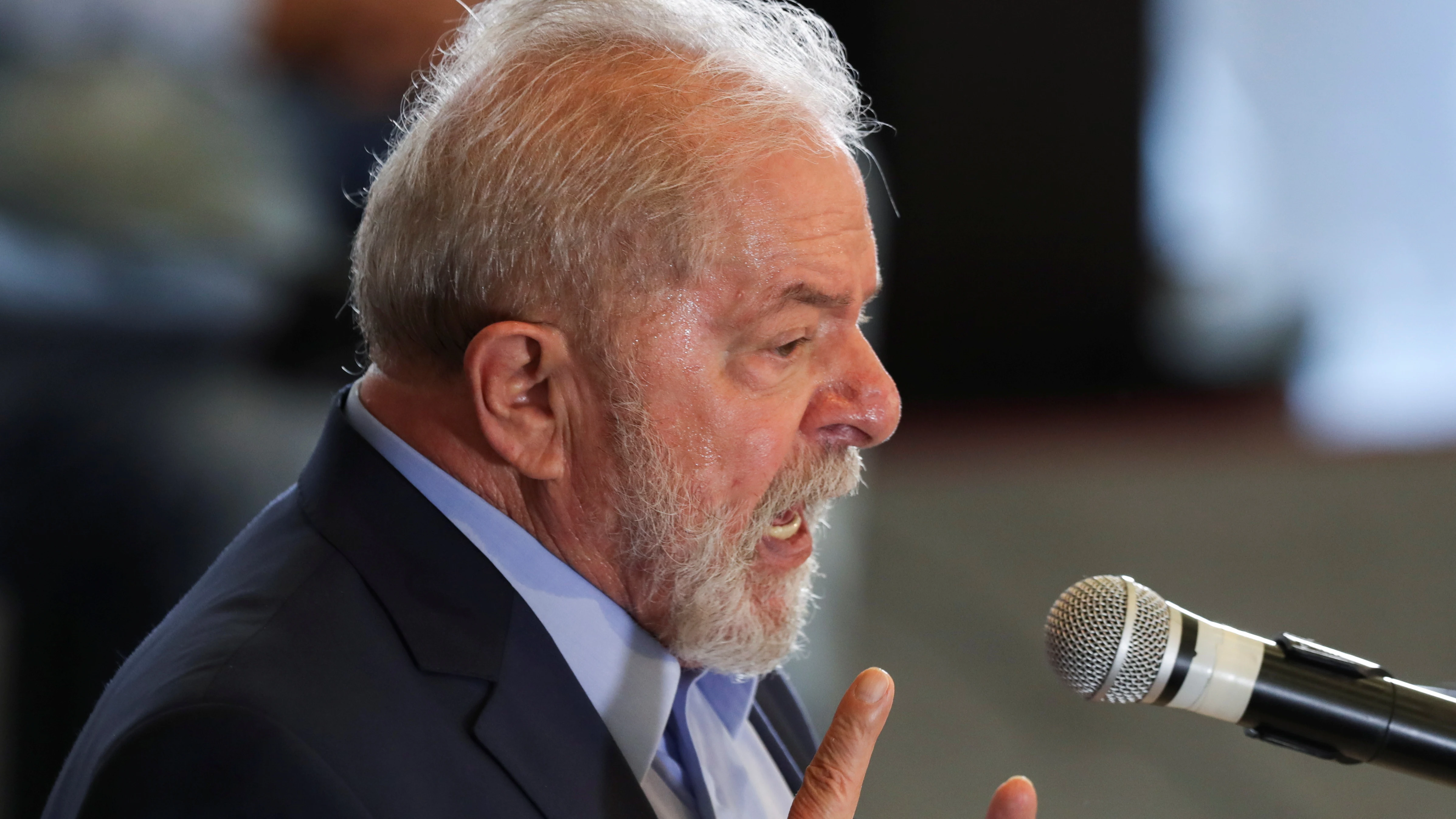 Lula da Silva, durante un acto