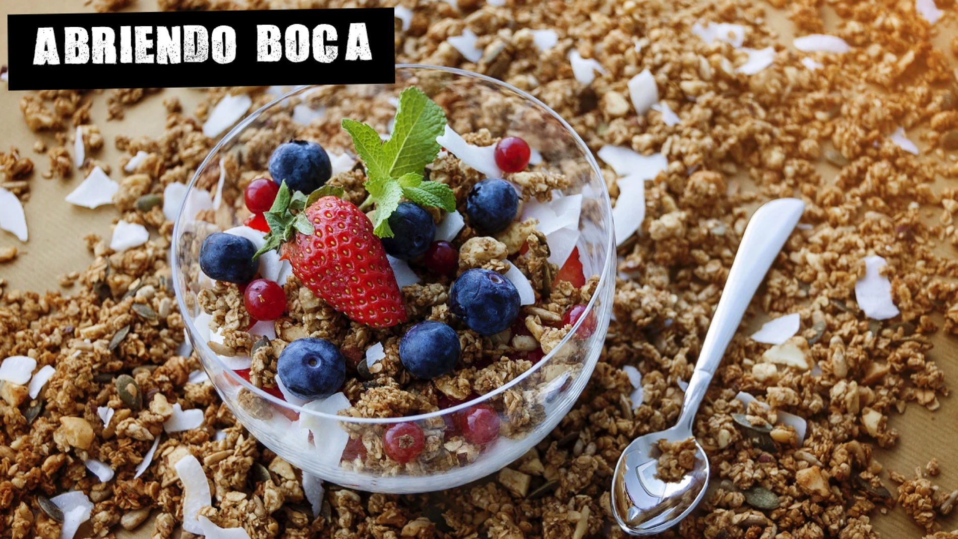 Imagen de archivo de granola Imagen de archivo de granola