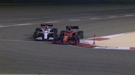 Sainz y Raikkonen Sainz y Raikkonen