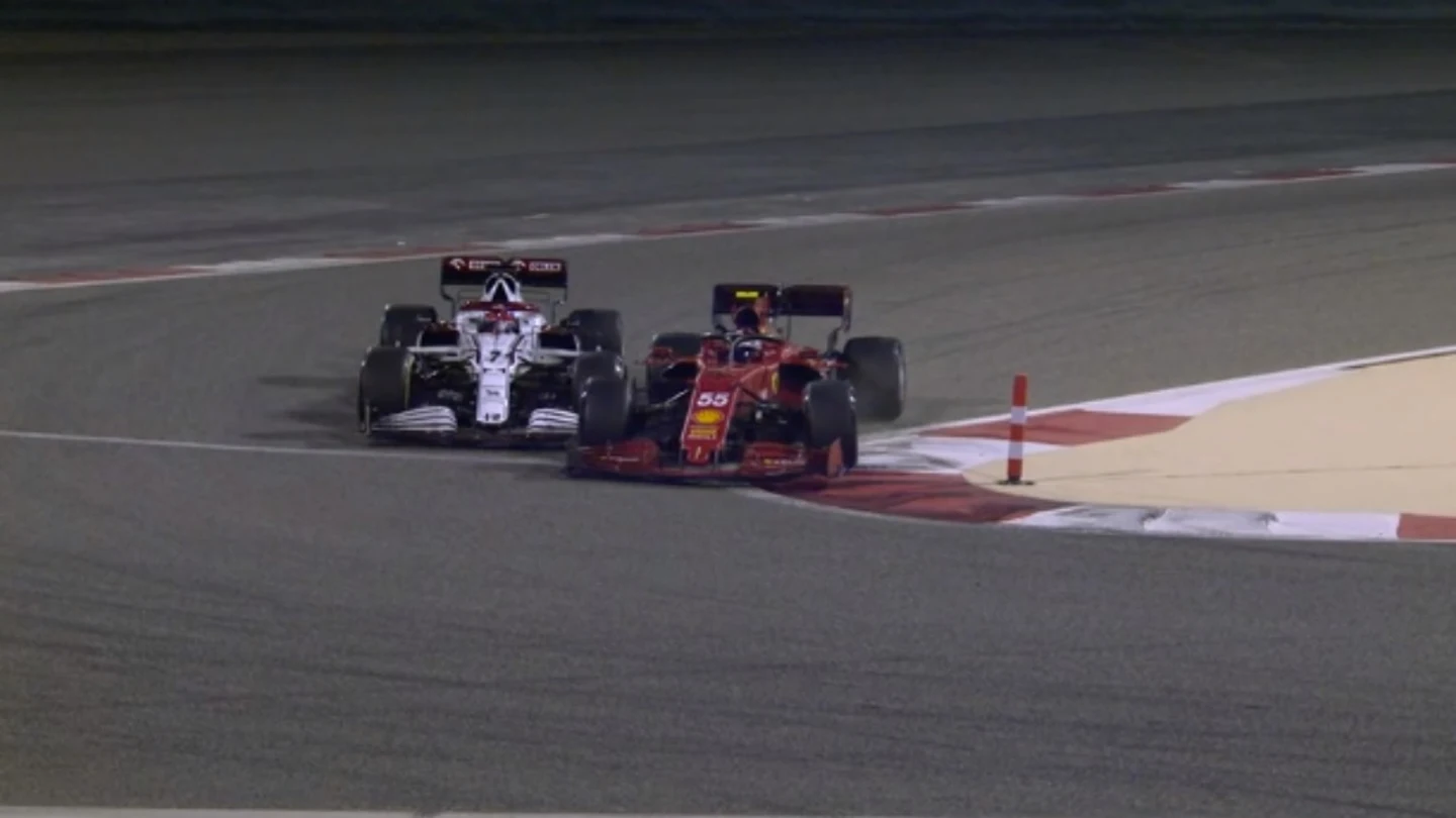Sainz y Raikkonen Sainz y Raikkonen