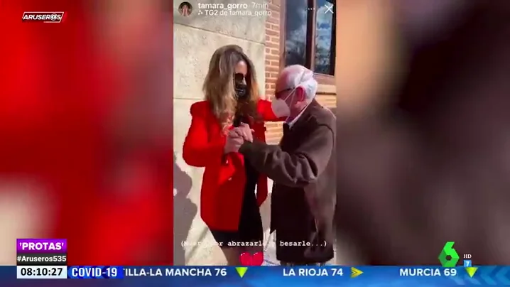 Tamara Gorro y el emotivo reencuentro con su abuelo: "Este momento me ha llenado de vida"