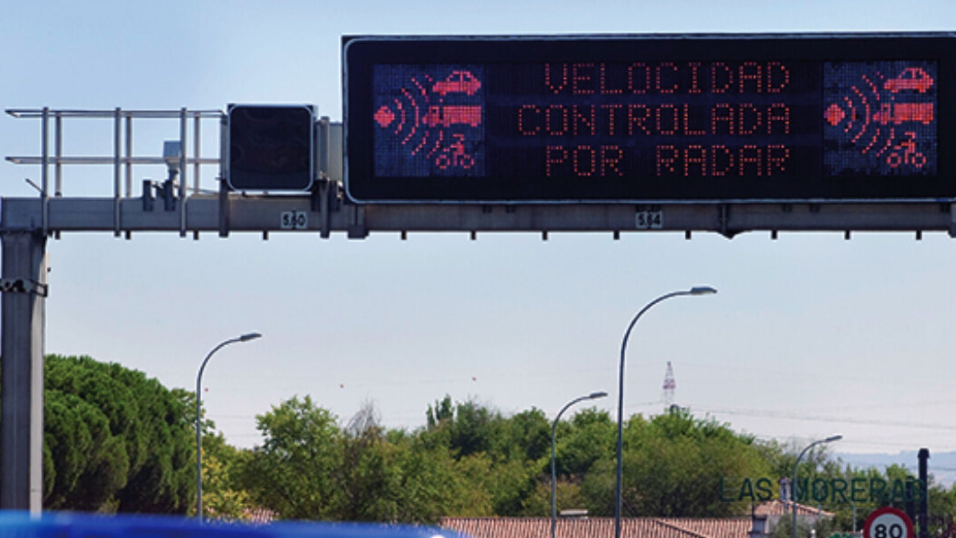 Panel de control de velocidad