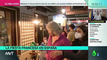 Turistas franceses en Madrid increpan a una reportera de laSexta
