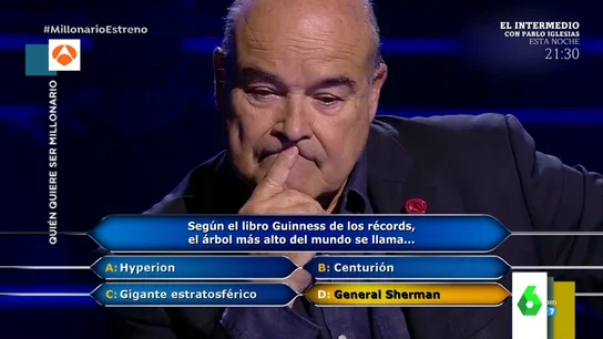 La pregunta de Juanra Bonet que indigna a Antonio Resines: "¿Qué imbecilidad de nombre es ese?" La pregunta de Juanra Bonet que indigna a Antonio Resines: "¿Qué imbecilidad de nombre es ese?"