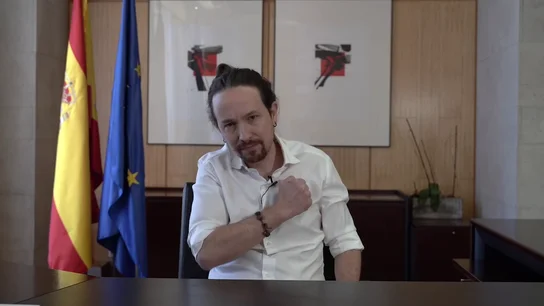 El anuncio de Iglesias a los militantes: "Propongo a Errejón una candidatura única para Madrid" El anuncio de Iglesias a los militantes: "Propongo a Errejón una candidatura única para Madrid"