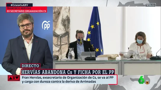 Fran Hervías, nuevo fichaje del PP, en ARV Fran Hervías ARV