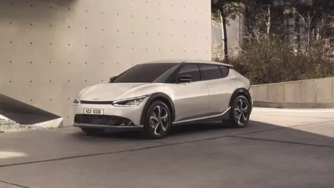 Primeras imágenes del Kia EV6 Primeras imágenes del Kia EV6