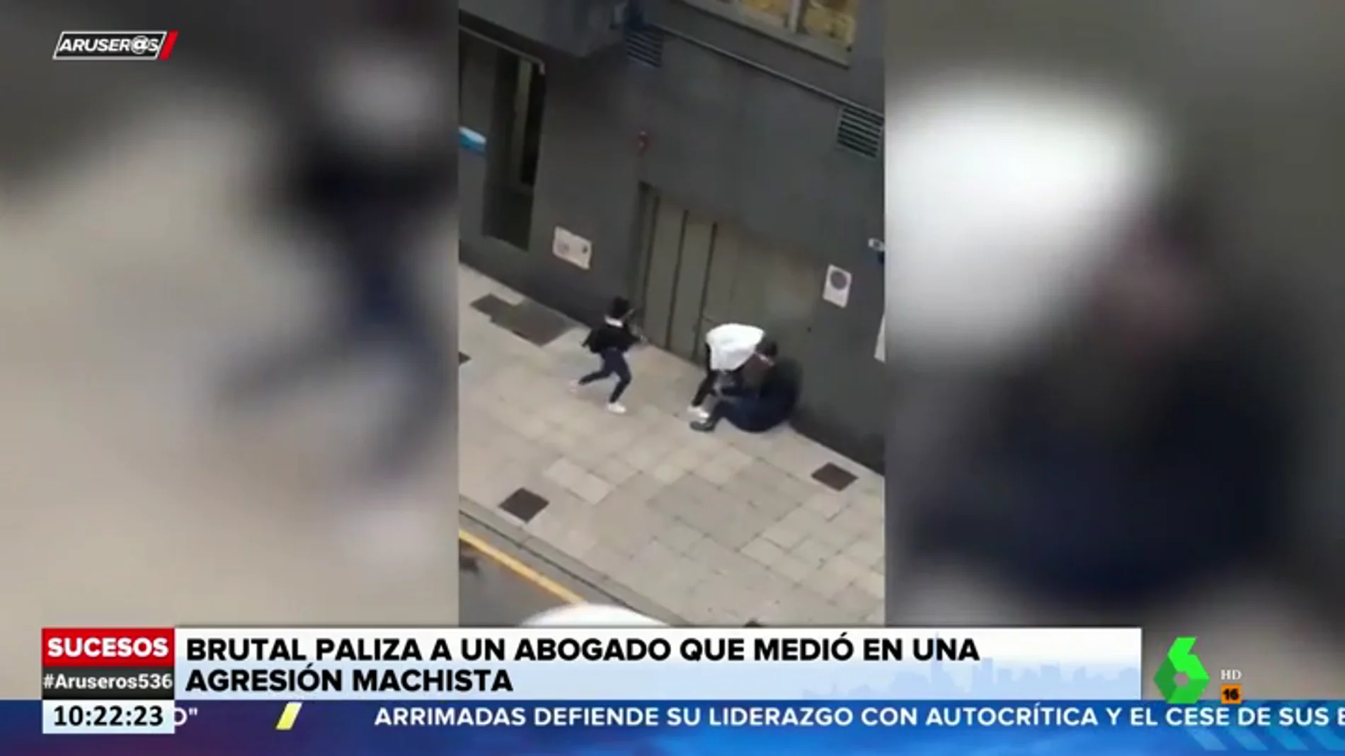 Brutal paliza a un abogado tras intentar evitar una agresión machista en Oviedo