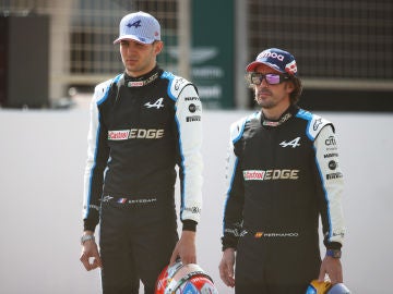 Fernando Alonso y Esteban Ocon