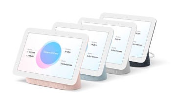 Nuevo Google Nest Hub en distintos colores