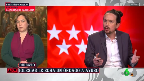 La alcaldesa de Barcelona, Ada Colau, en Al Rojo Vivo Ada Colau ARV