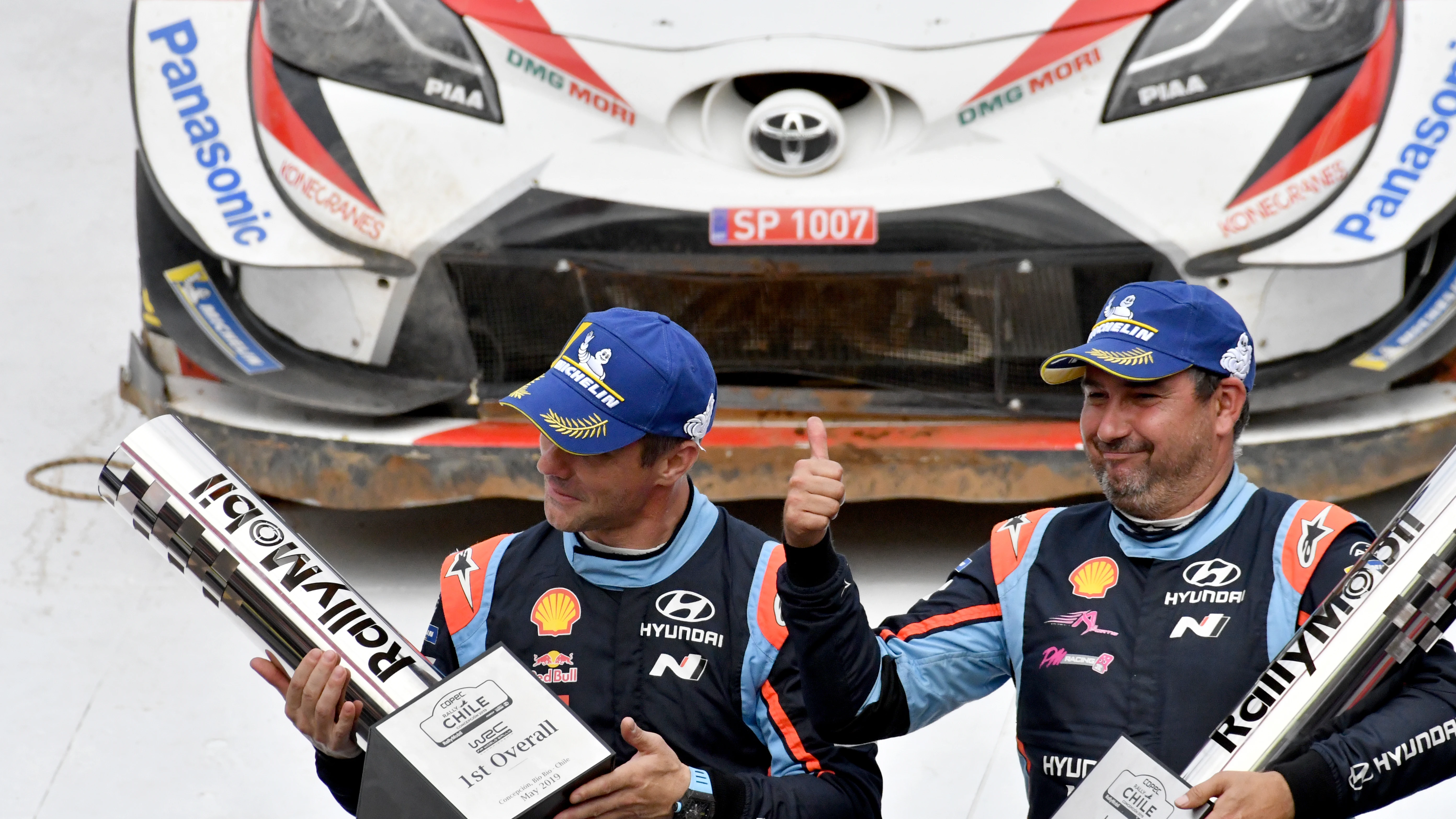 Sebastian Loeb y Daniel Elena