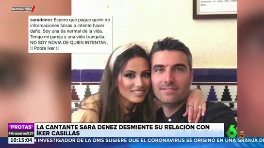 Habla Sara, la mujer a la que relacionan con Casillas: "Tengo mi pareja y una vida tranquila" Habla Sara, la mujer a la que relacionan con Casillas: "Tengo mi pareja y una vida tranquila"
