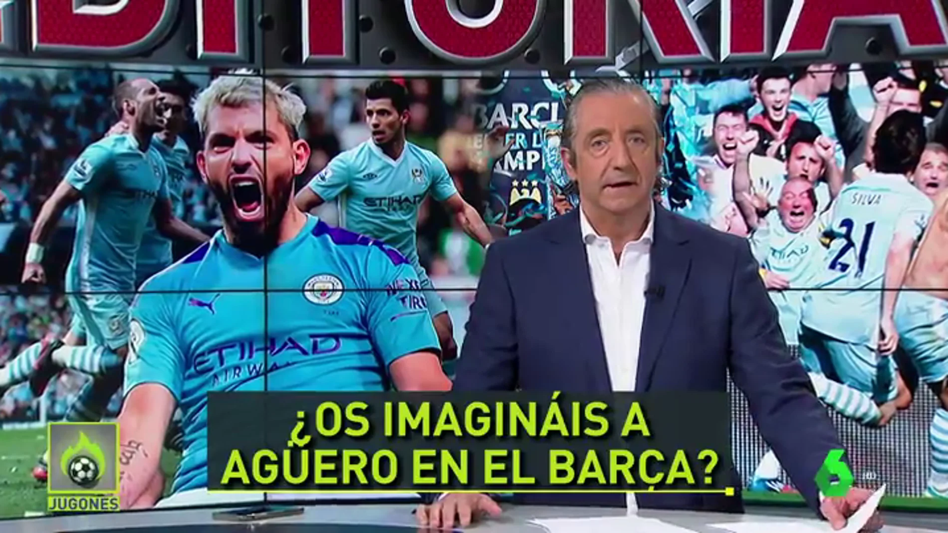 Pedrerol: "Os imagináis a Agüero en el Barça? Y la siguiente temporada Neymar..."