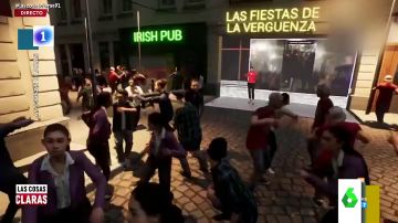 El "fiestón" en realidad virtual de RTVE para recrear las irresponsabilidades en las calles de Madrid