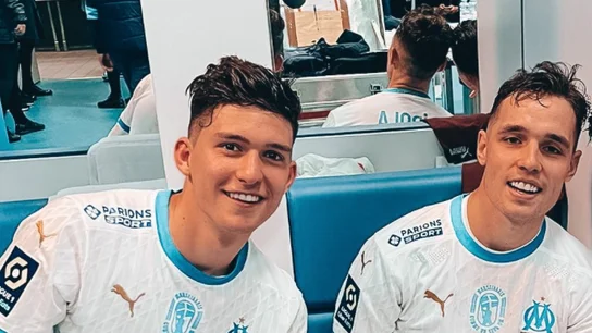 Leonardo Balerdi y Pol Lirola Leonardo Balerdi y Pol Lirola