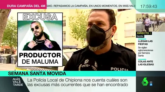 Desde ser el productor de Maluma a "sentirse" con su pareja: las excusas más surrealistas de quienes tratan de saltarse el cierre perimetral Desde ser el productor de Maluma a "sentirse" con su pareja: las excusas más surrealistas de quienes tratan de saltarse el cierre perimetral