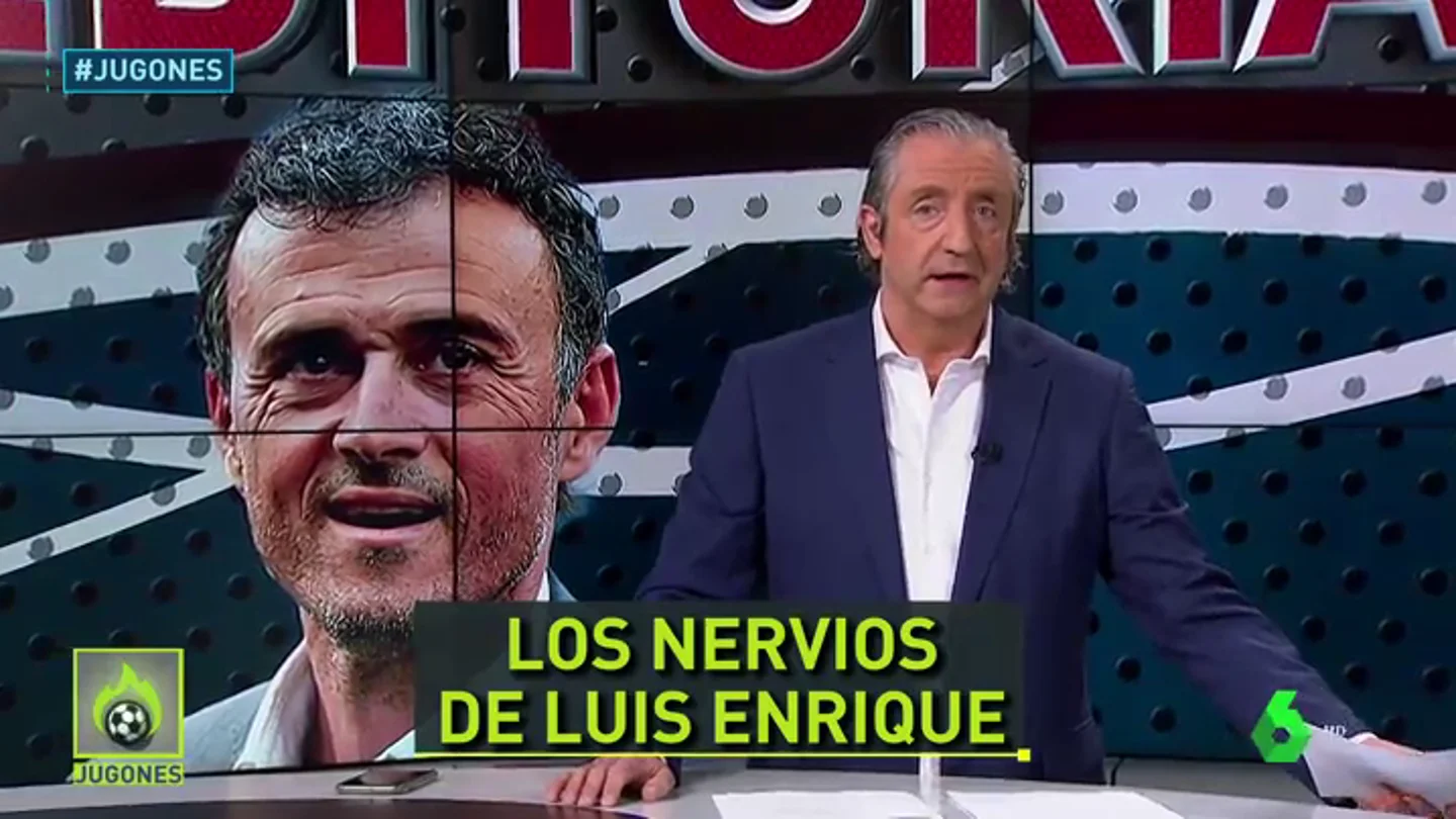 Pedrerol: "Igual que a nosotros, a Luis Enrique tampoco le gusta la selección que ve" Pedrerol: "Igual que a nosotros, a Luis Enrique tampoco le gusta la selección que ve"