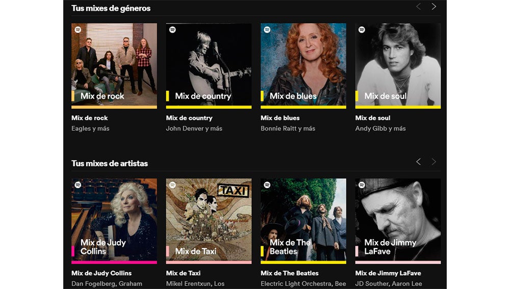 Nuevos mixes