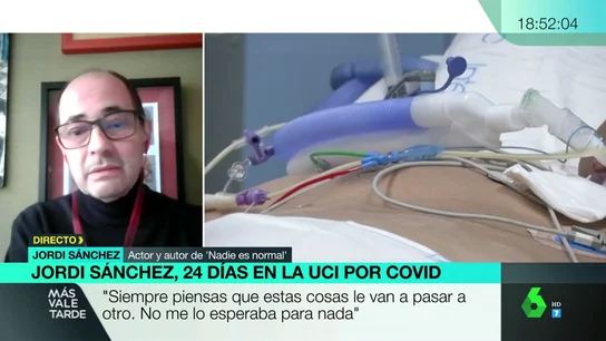 El mensaje de Jordi Sánchez a los irresponsables: "Nos ha tocado esto, a mis abuelos les tocó ir a la guerra" El mensaje de Jordi Sánchez a los irresponsables: "Nos ha tocado esto, a mis abuelos les tocó ir a la guerra"