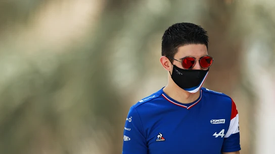 Esteban Ocon, con Alpine Esteban Ocon, con Alpine