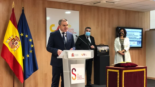 El secretario de Estado para el Deporte, José Manuel Franco. El secretario de Estado para el Deporte, José Manuel Franco.