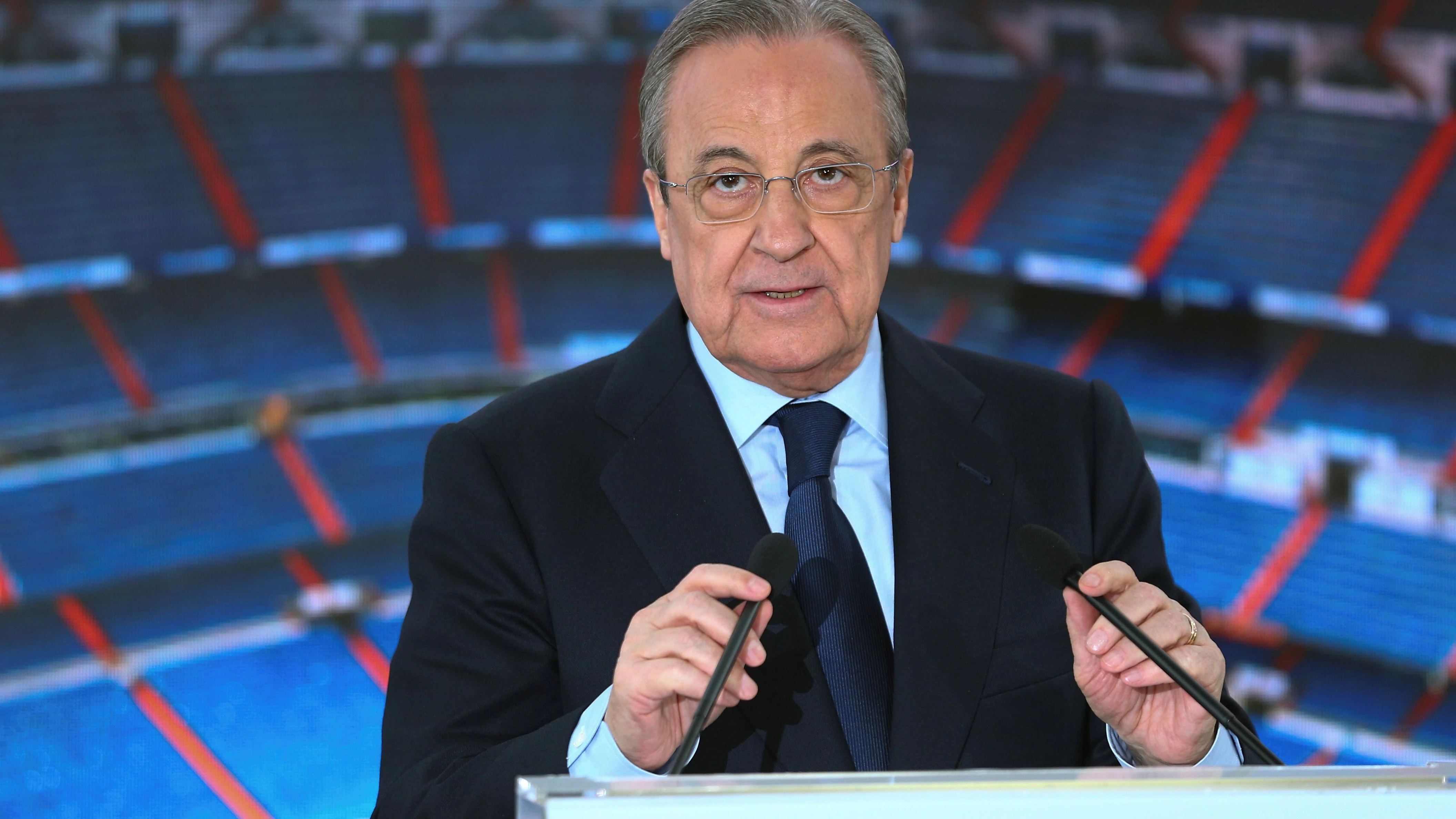 Florentino Pérez, presidente del Real Madrid