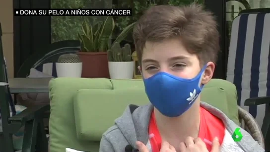 Dona su melena para los niños con cáncer: el emotivo gesto de Laura, de 11 años Dona su melena para los niños con cáncer: el emotivo gesto de Laura, de 11 años