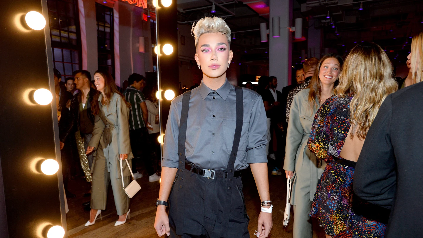 El youtuber James Charles, durante un evento El youtuber James Charles, durante un evento