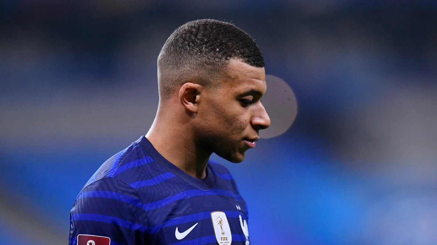 Kylian Mbappé, con Francia Kylian Mbappé, con Francia