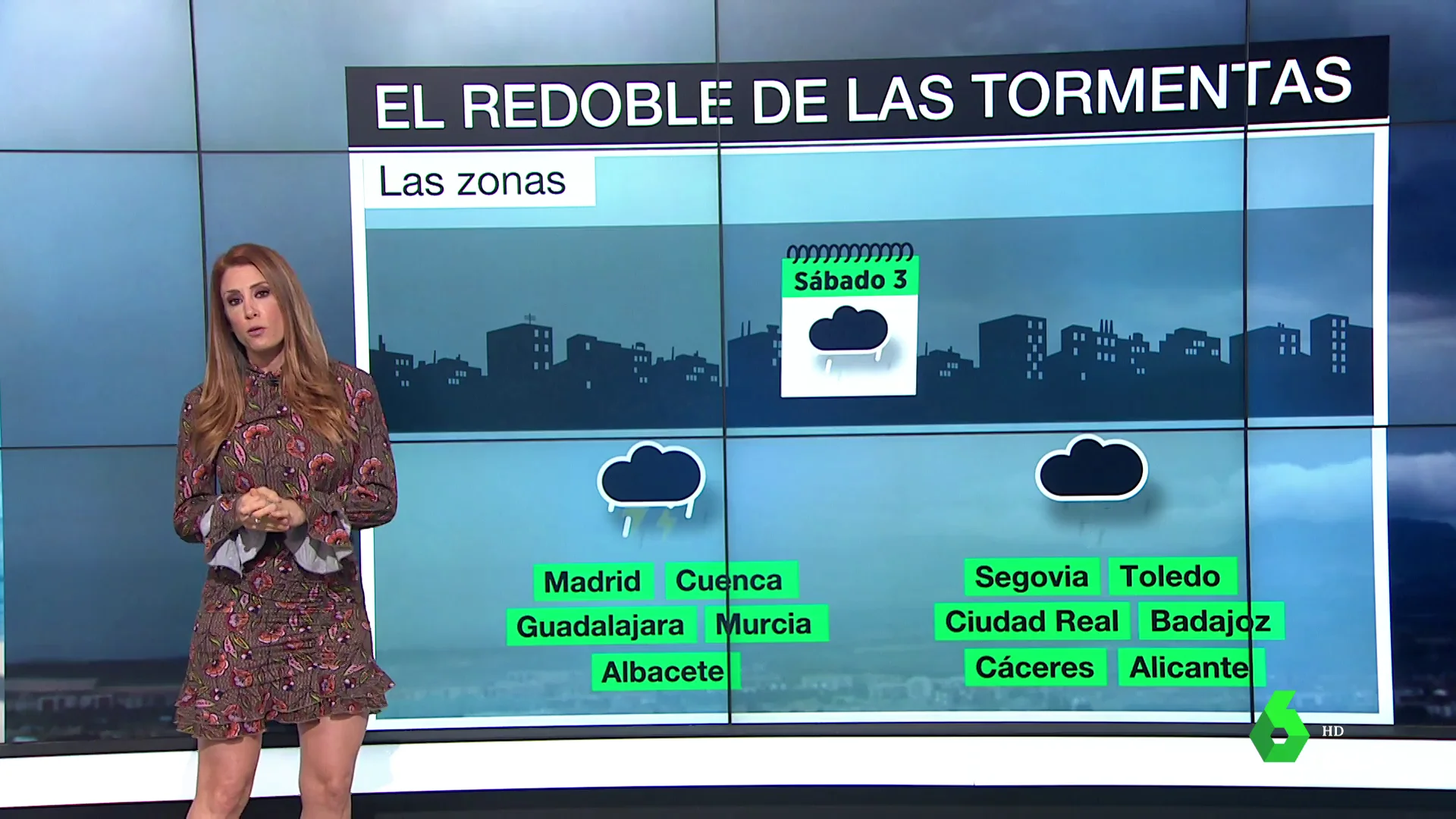 El tiempo del fin de semana: vuelven las tormentas y bajan las temperaturas