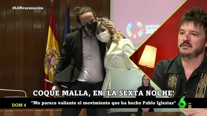 ¿Cree Coque Malla que va a volver el bipartidismo? "España es un país dividido en dos históricamente"