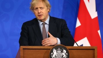 El primer ministro del Reino Unido, Boris Johnson, en una comparecencia el pasado 29 de marzo