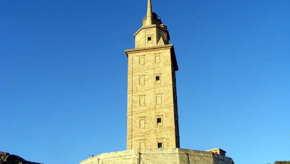 Torre de Hércules (A Coruña), en funcionamiento desde el S.II